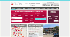 Desktop Screenshot of proby.fr