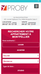 Mobile Screenshot of proby.fr